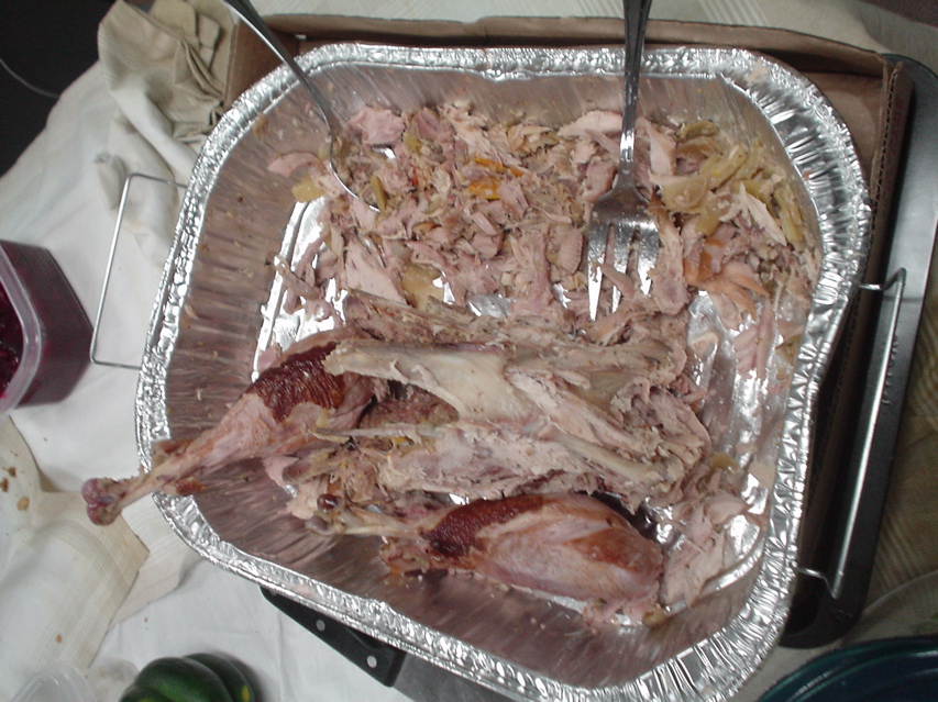 Turkey all gone!